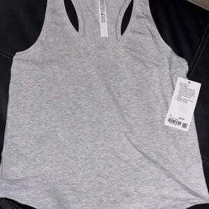 Lululemon Athletica Light Gray Tank Top